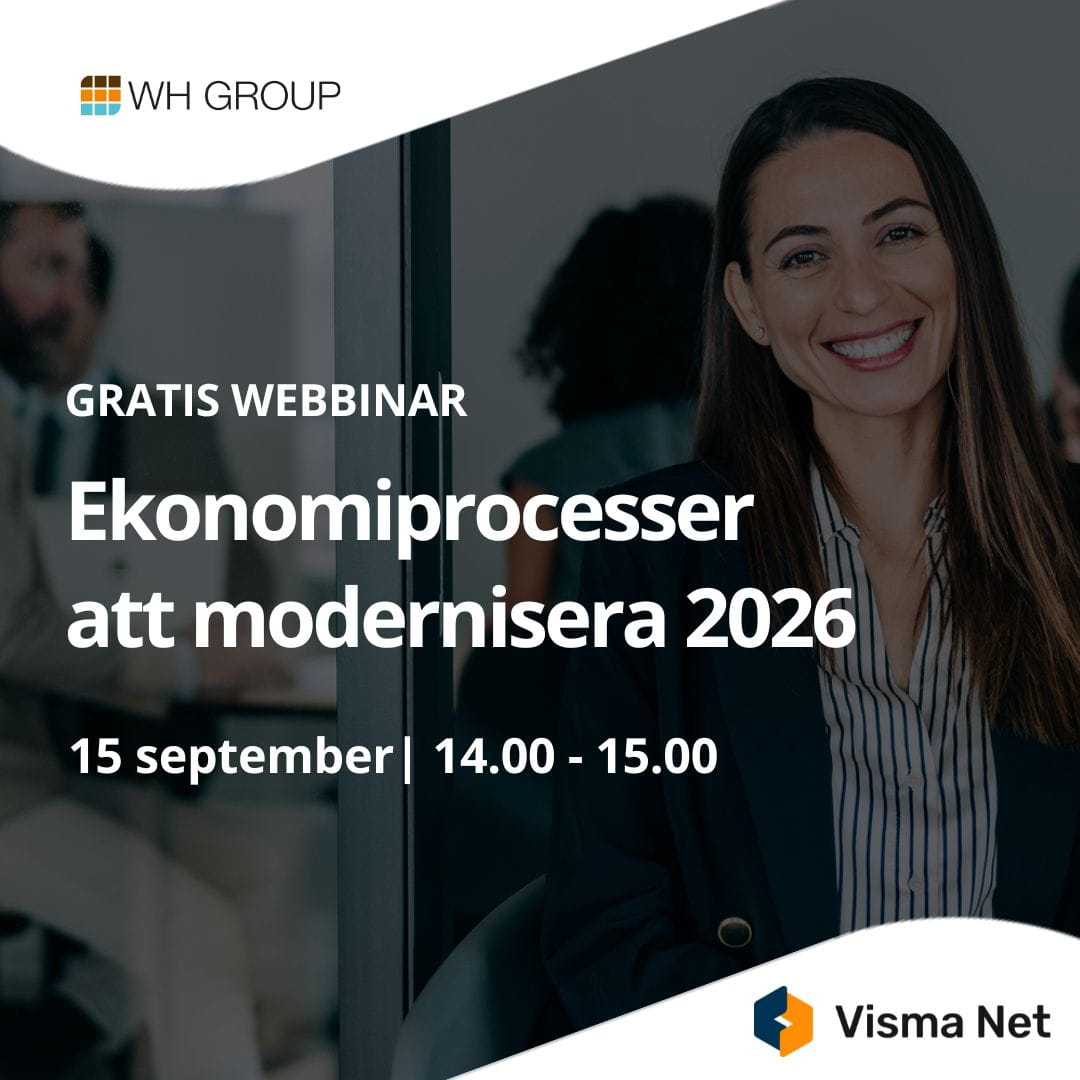 Ekonomiprocesser du borde modernisera